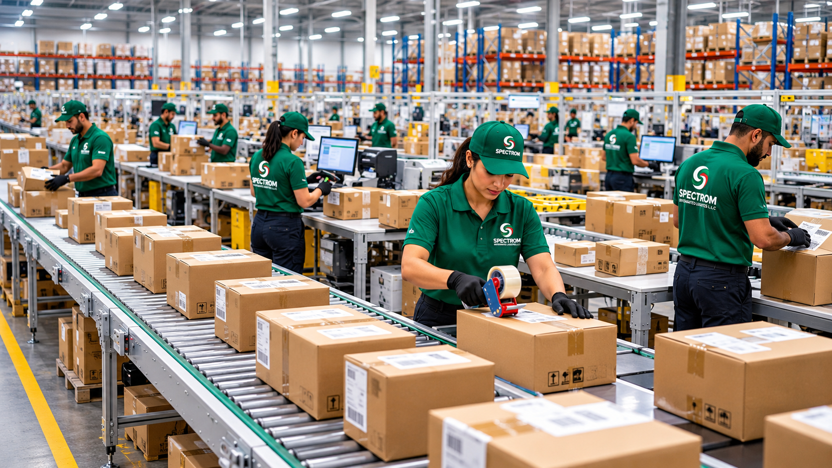 spectrom warehouse fulfillment team